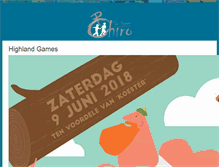 Tablet Screenshot of chirowestende.be